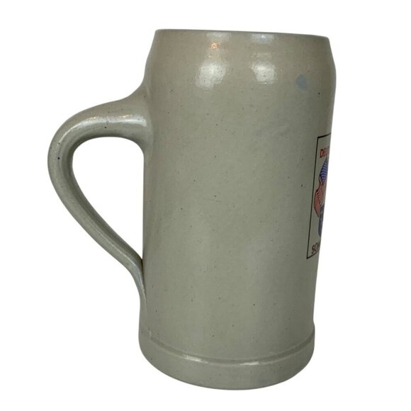 USO 1979 German Beer Stein Sommerfest Wiesbaden 1L Beige Stoneware Mug Barware - Picture 4 of 7